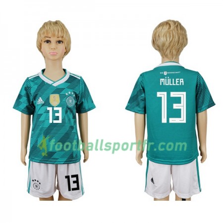 Tenue Allemagne Müller 13 Enfant Exterieur Coupe du monde 2018 Maillot de Foot